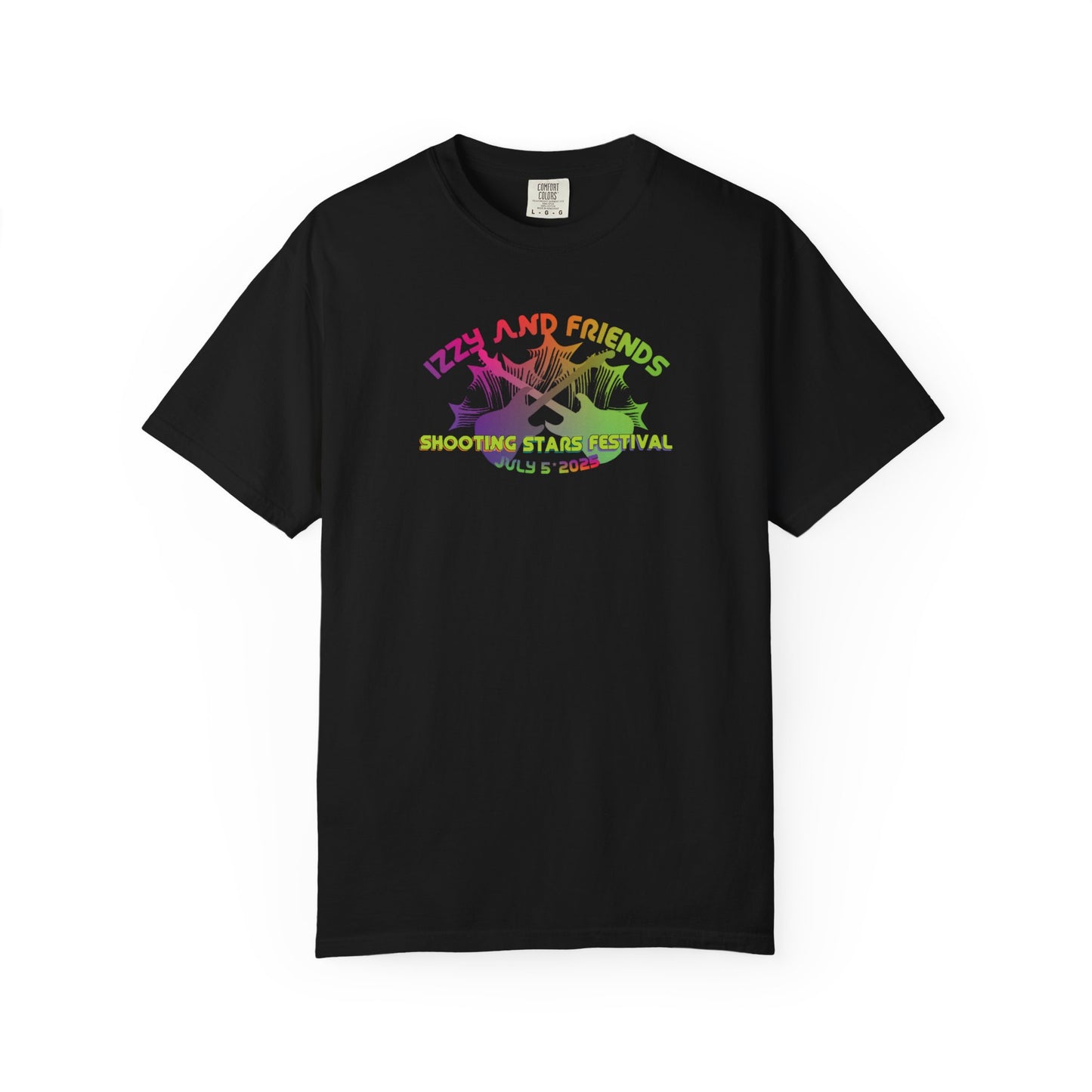 SHOOTING STARS FEST 2025 BLACK TEE OTHER MULTI